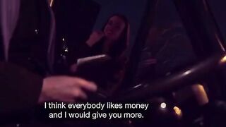 The guy did not expect to cum in the girl’s mouth. He came for other things