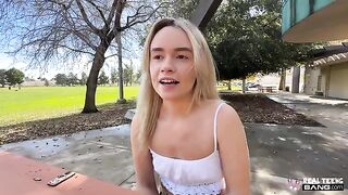 The girl is ready to do everything to satisfy her boyfriend