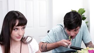 It's worth fighting for such a relationship. A juicy ass on the table