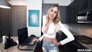 I gave up my post to a hot blondie stepmom