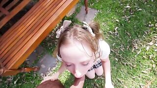 Bunch of wet pussies and asses during a wild outdoor gathering