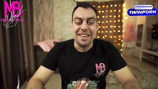 The pregnant stepmother was fucked by her stepson in the ass on the streamer
