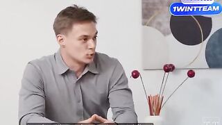 A man called the girl to the office for a conversation