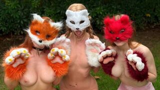 What is Quadrobers? A BDSM roleplay with a beautiful ginger girl