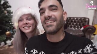 This is the best way to spend Christmas, with passionate and rough sex