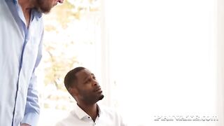A man is having fun with two girls at once