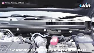 Fucked a guy who helped me with my car trouble