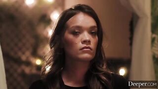 The girl was fucked at an extravagant event, captured in a POV style