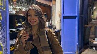 Get drunk and do whatever you want! - Drunk sex with a sexy brunette