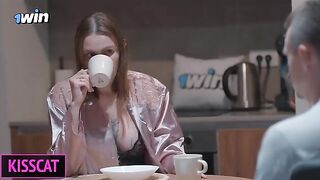 A man surprised his wife with a passionate and intense encounter