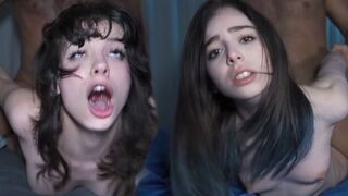 College girl gets fucked hard by her boyfriend, she loves it when he dominates her
