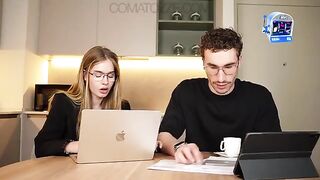 The secretary’s job is to have sex with the boss hard