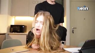 The secretary’s job is to have sex with the boss hard