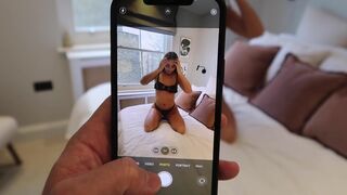 What will the guy do to prevent the girl from posting?
