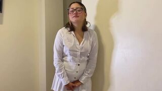You want to play? A petite girl is being naughty with her teacher in a steamy scene