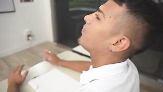 The girl was fucked by a surgeon in the classroom