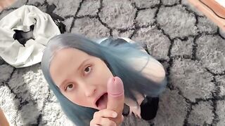 This 18-year-old girl would do anything for an orgasm, even if it’s not her first time