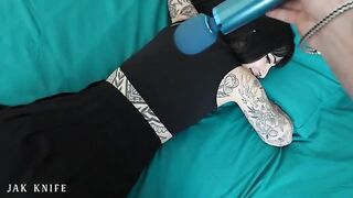 A hot girl has a vibrator and fucks with her friend