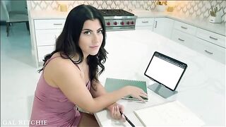 A guy is helping his GF with her sexology homework