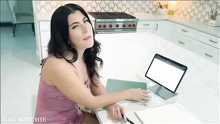A guy is helping his GF with her sexology homework