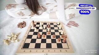 She played a game and lost, so she had to pay the price