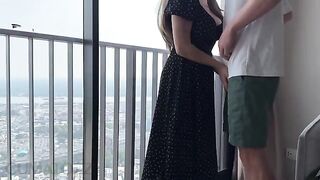 A continuation of a romantic meeting, which ended in sex
