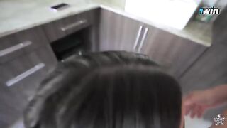 A juicy booty babe gets fucked without any interruptions