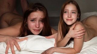 A red-haired girl was brought to tears of joy during intense sex, showcasing her passion