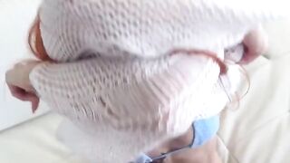 The activated girl is ready to receive a cock at any point