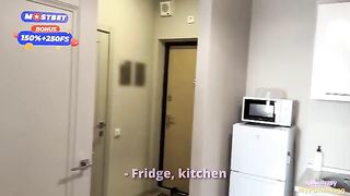 A humble-looking girl seduced and fucked the real estate agent hard