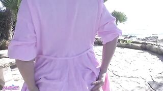 Public park relaxation and ejaculation - femme fontaine