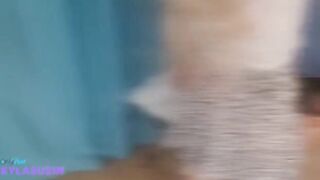 Sex on the chair in doggy style with a beautiful Turkish girl