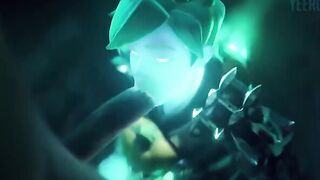 Overwatch Tracer SFM compilation with sound, showcasing Tracer's wild side