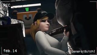 FNAF Security Breach Vanessa gets fucked in the office of Freddy Fazbear Mega Pizzaplex