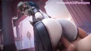 Widowmaker Overwatch SFM/Blender compilation with 3D sound effects