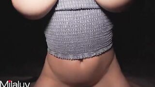 Sex in the night on the city streets - Milaluv 4K 60fps