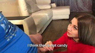 Do you like it this way? - the cutie plays with her wet pussy