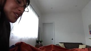 Girl came to her girlfriend for a sleepover, things got intimate