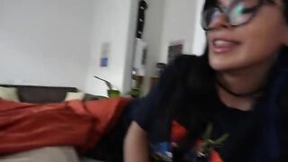 Girl came to her girlfriend for a sleepover, things got intimate