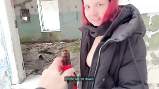 When there’s no cock, a girl will fuck anything she can