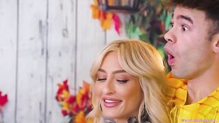 The autumn holiday is marked by a grand fuckfest, just like the passionate table encounters that echo other steamy scenes of intense action