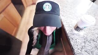 The girl was fucked hard by a huge black dick