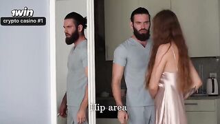 Masseur made the woman squirt with pleasure