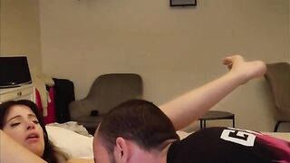 A girl was able to experience several orgasms with her boyfriend