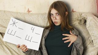 Hypnosis with boobs, learning rules has never been so easy - a hot tutor scene
