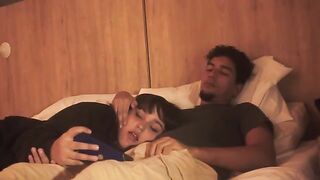 Girl gave a blowjob and received a creampie, as thanks