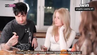 A girl was caught cheating; her boyfriend wants to make a threesome