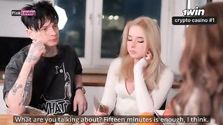 A girl was caught cheating; her boyfriend wants to make a threesome