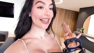 With the strap-on in her hands—we’re both in heaven, a steamy scene from StrapOn, a site known for its adventurous and sensual content featuring lesbian sex and the passionate use of strap-on dildos in HD. It’s a perfect match for fans of intimate, toy-dr