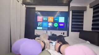 She didn't expect a surprise guest in her room